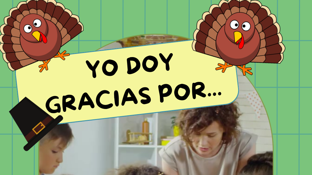 Homeschool CRAFT! Thankful Tree in Spanish - El árbol de gracias