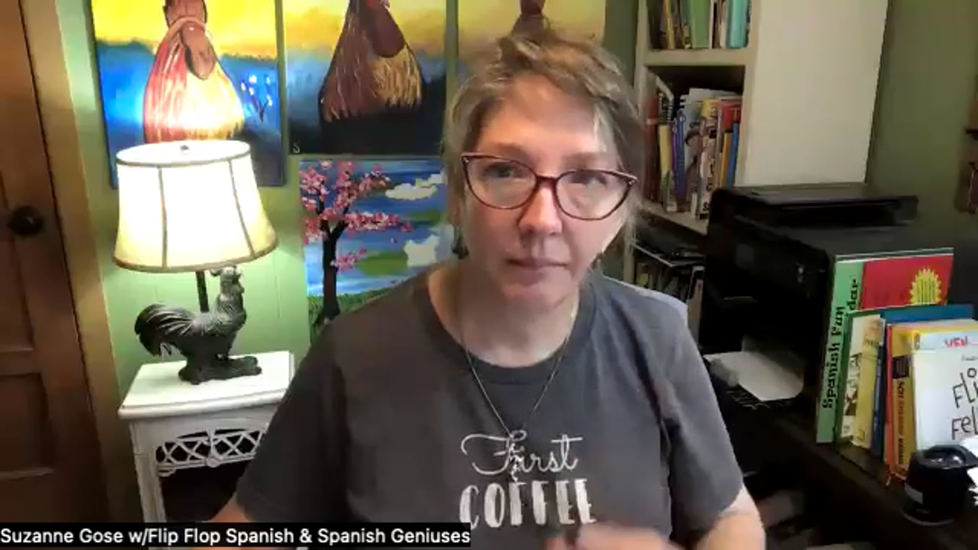 Spanish Geniuses Bonus Speaking Session: May30 2025 Spot it Camping Game day