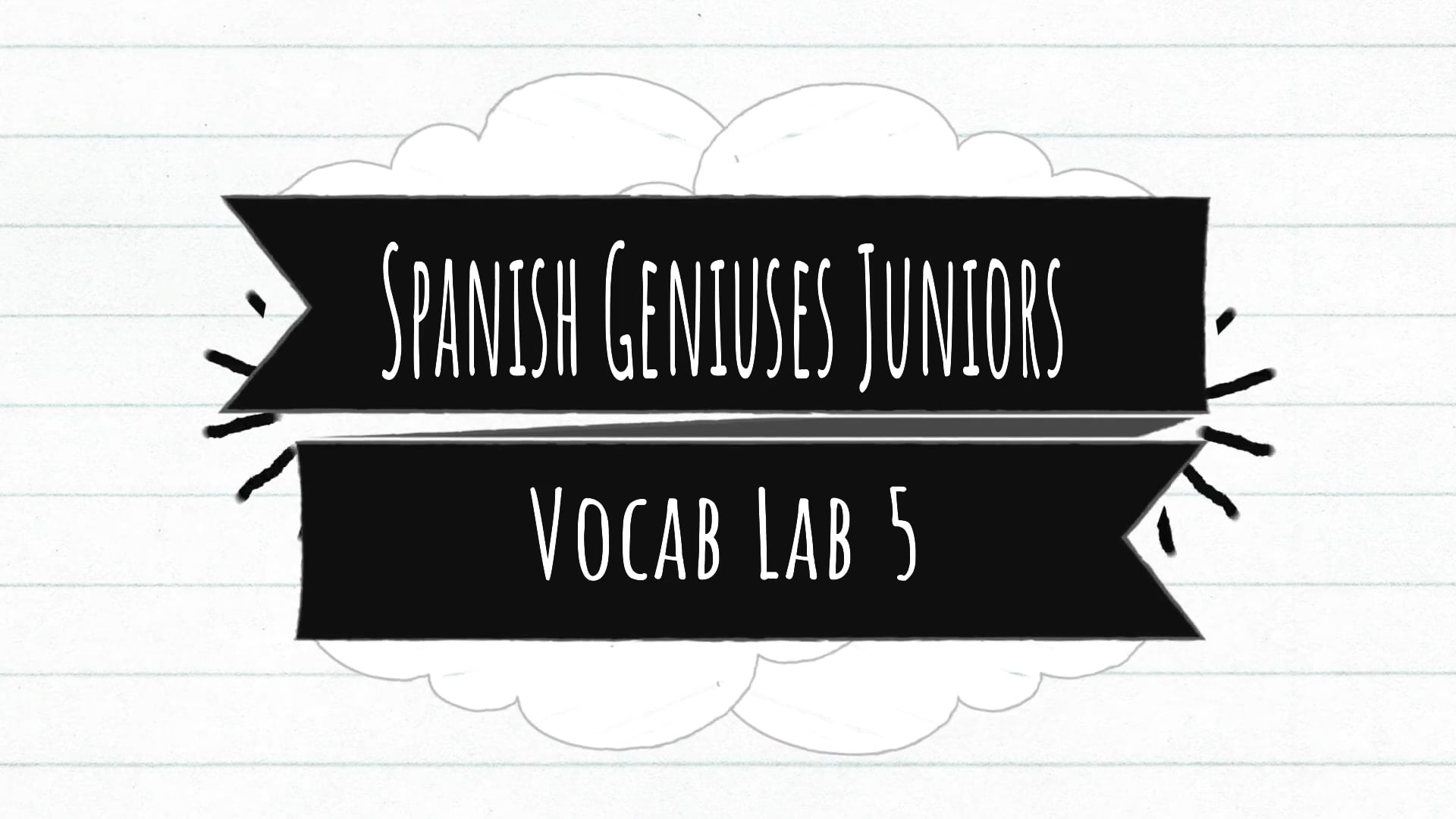 SG Juniors Lesson 5 Vocab Lab Cleaning