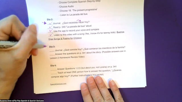 Lesson 1 Homework Video 2