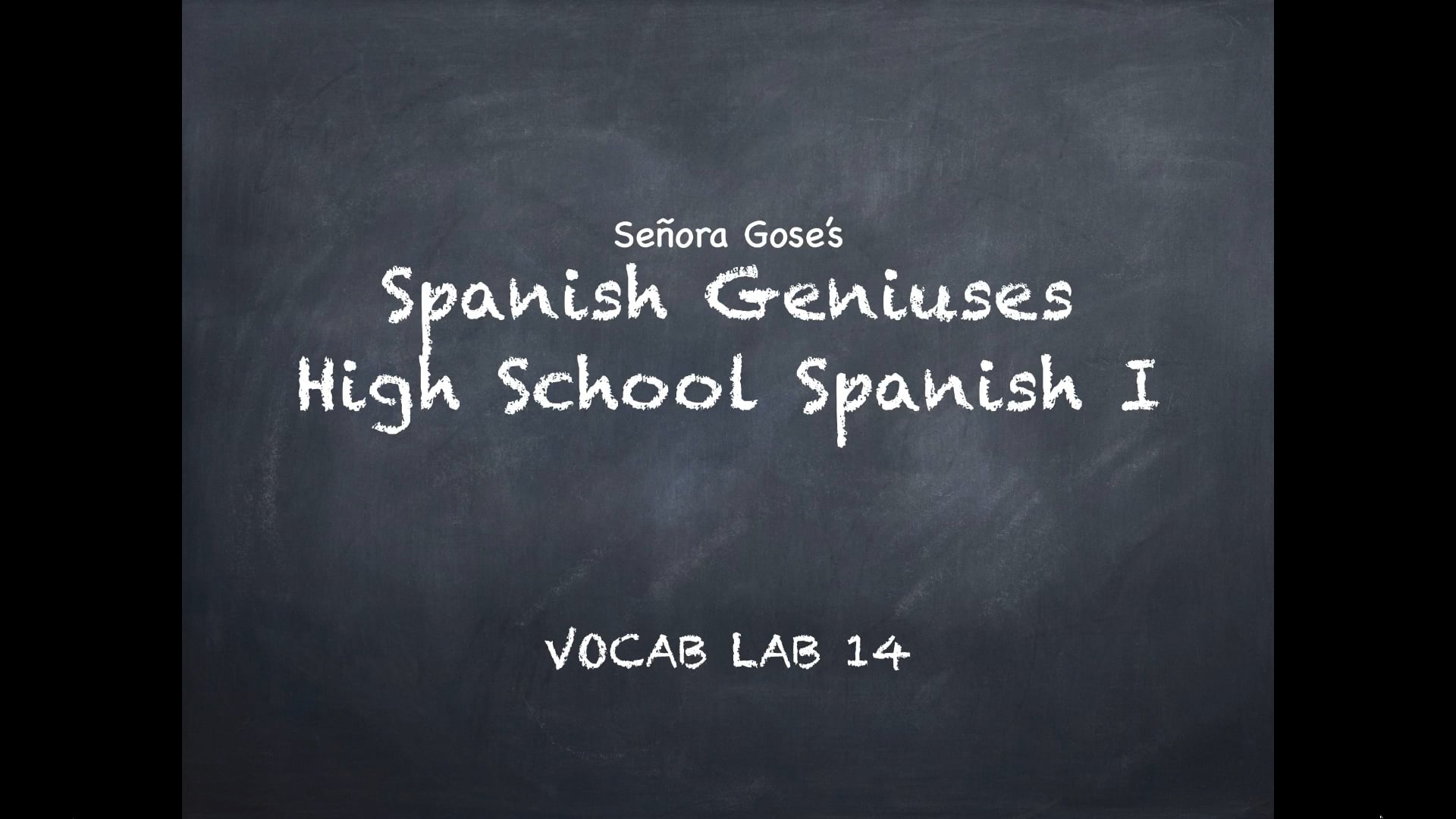SGSG Level 1 Vocab Lab 14