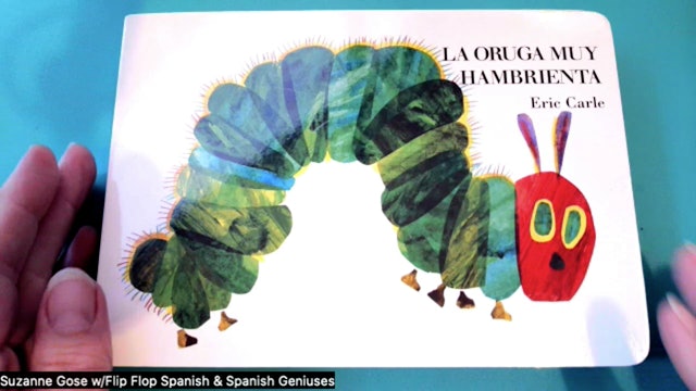 La oruga muy hambrienta - The Very Hungry Caterpillar in Spanish