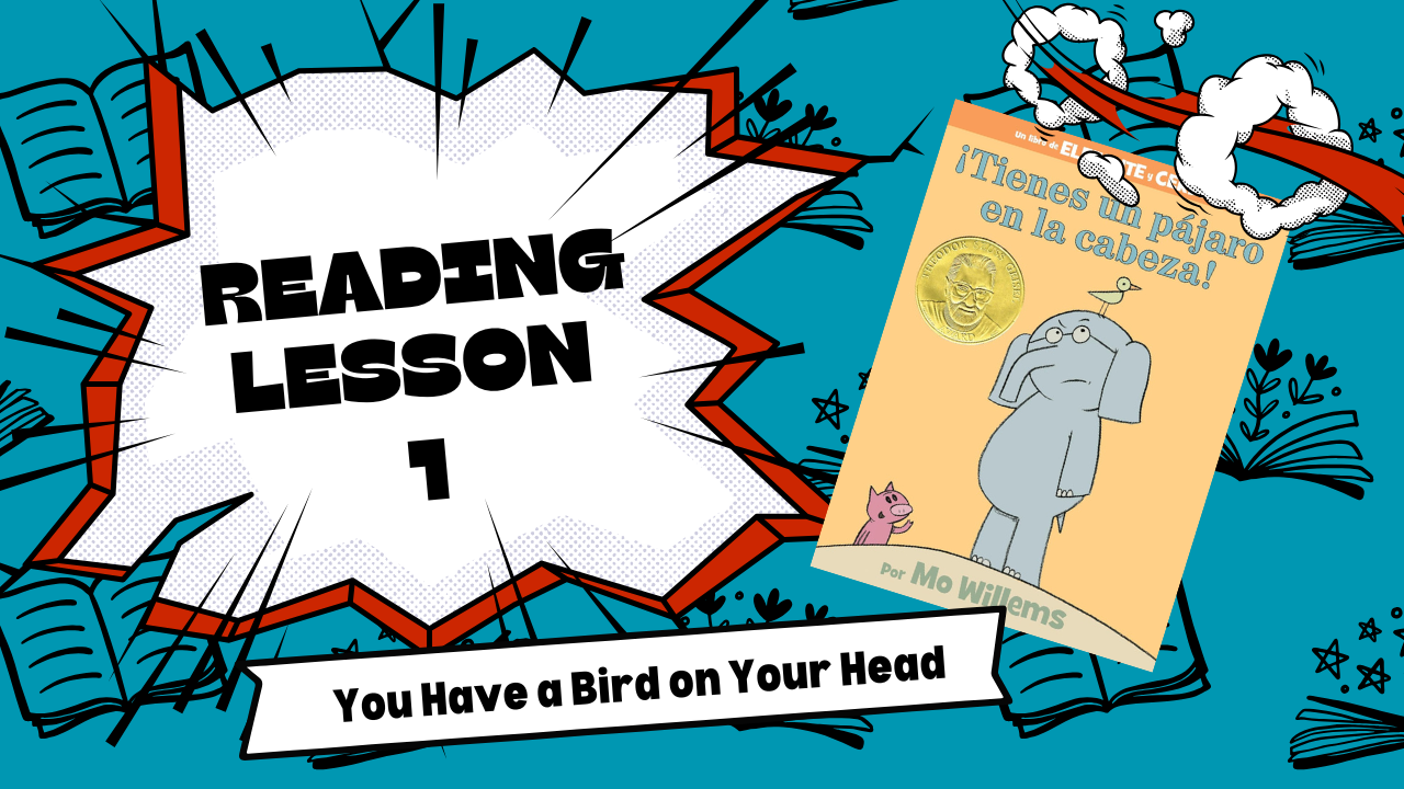 Juniors Reading Lesson 1 - You have a bird on your head