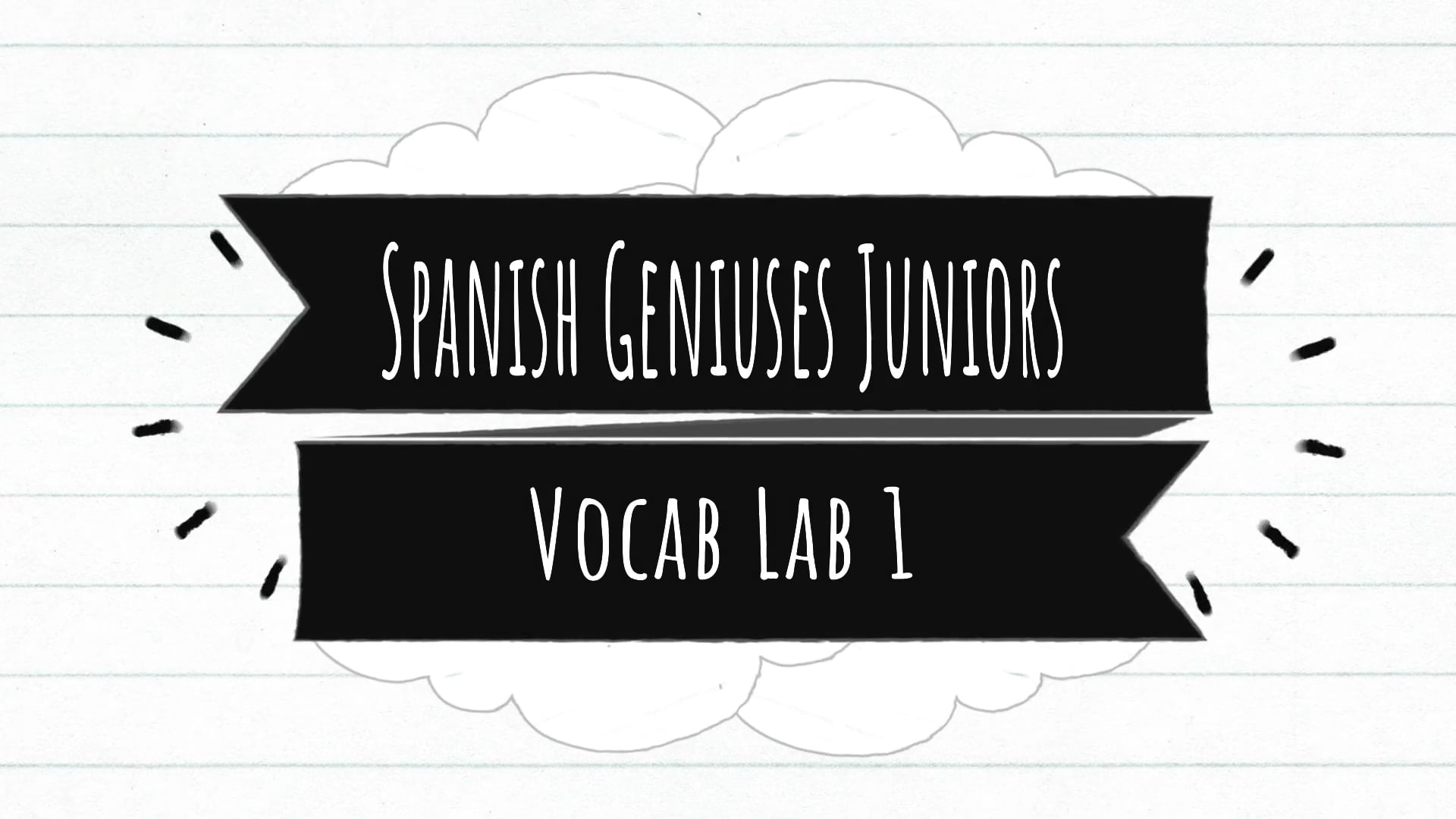 SG Juniors Lesson 01 Vocab Lab Eating