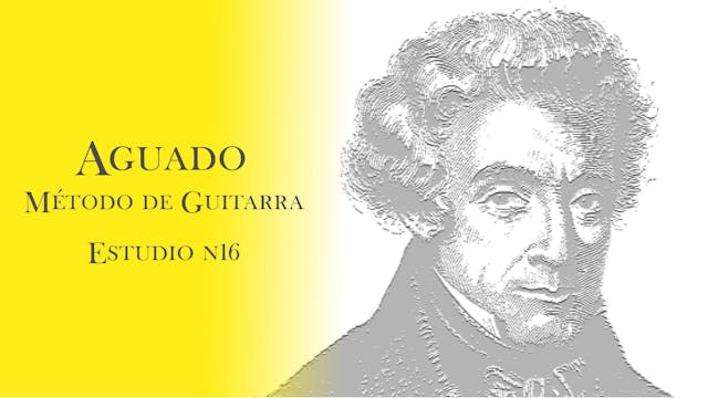 Estudio nº16 - Dionisio Aguado - Tuto...