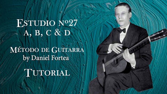 Estudio 27a, b, c - Daniel Fortea - T...