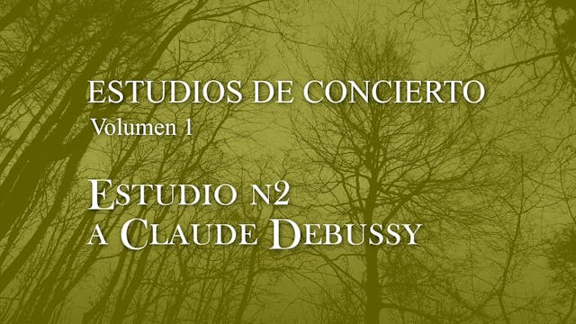 Estudio De Concierto nº2 a Claude Deb...