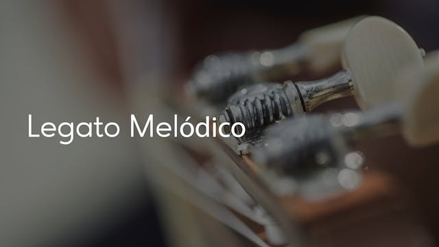 ☑Legato melódico