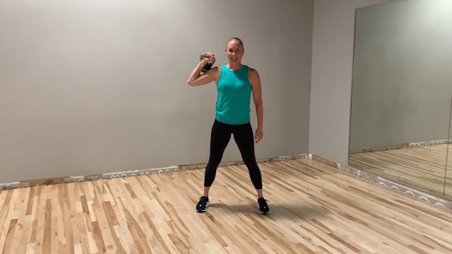Single Swing to Front Lunge
