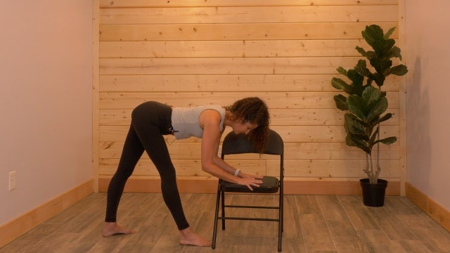 Chair Yoga (12 Min) - Steph Young