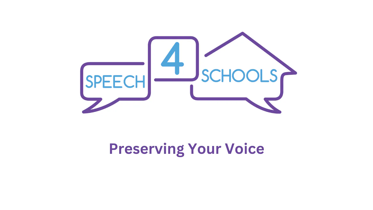 Preserving Your Voice