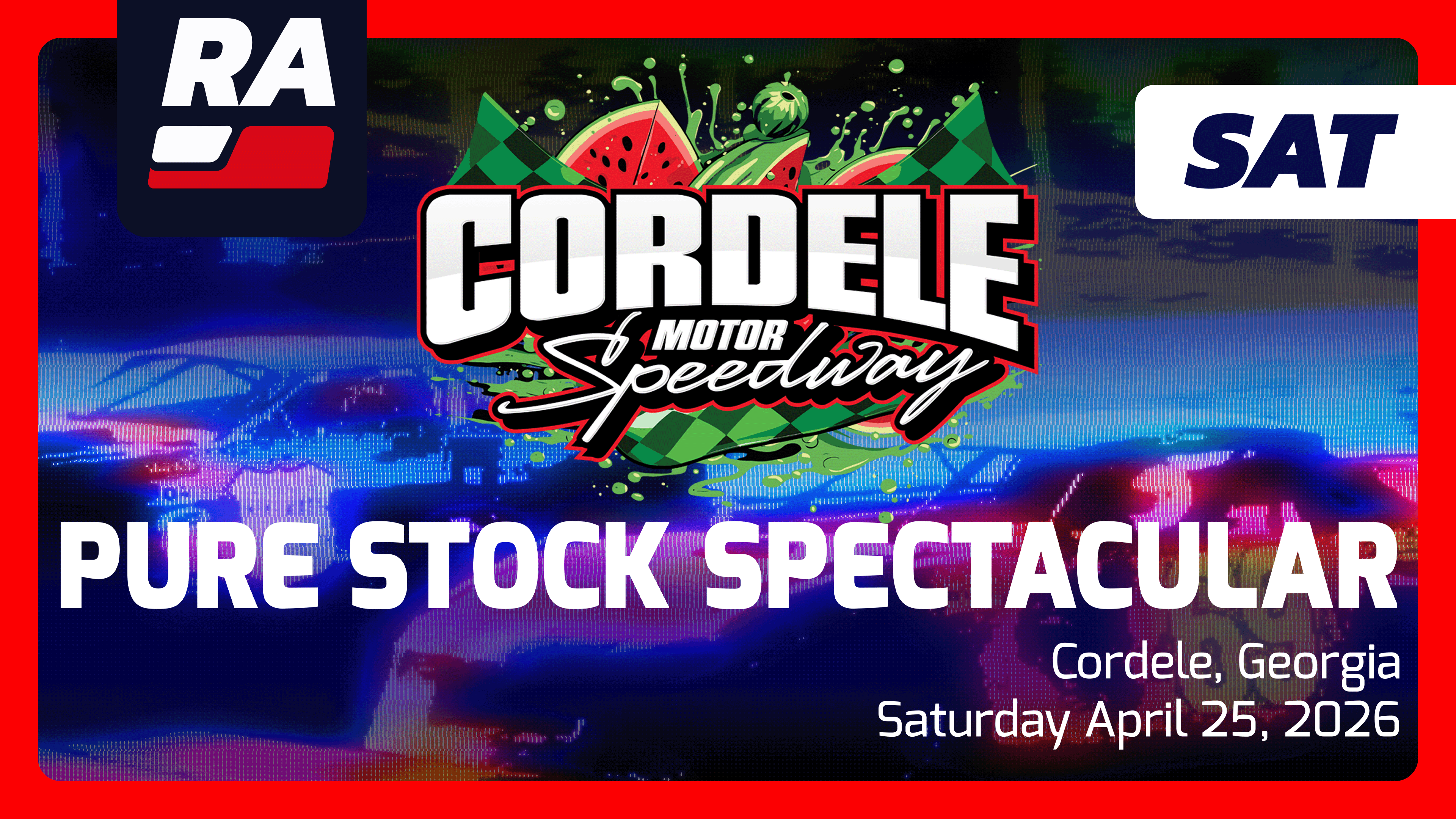 SUB 4.25.26 - Pure Stock Spectacular at Cordele (GA)