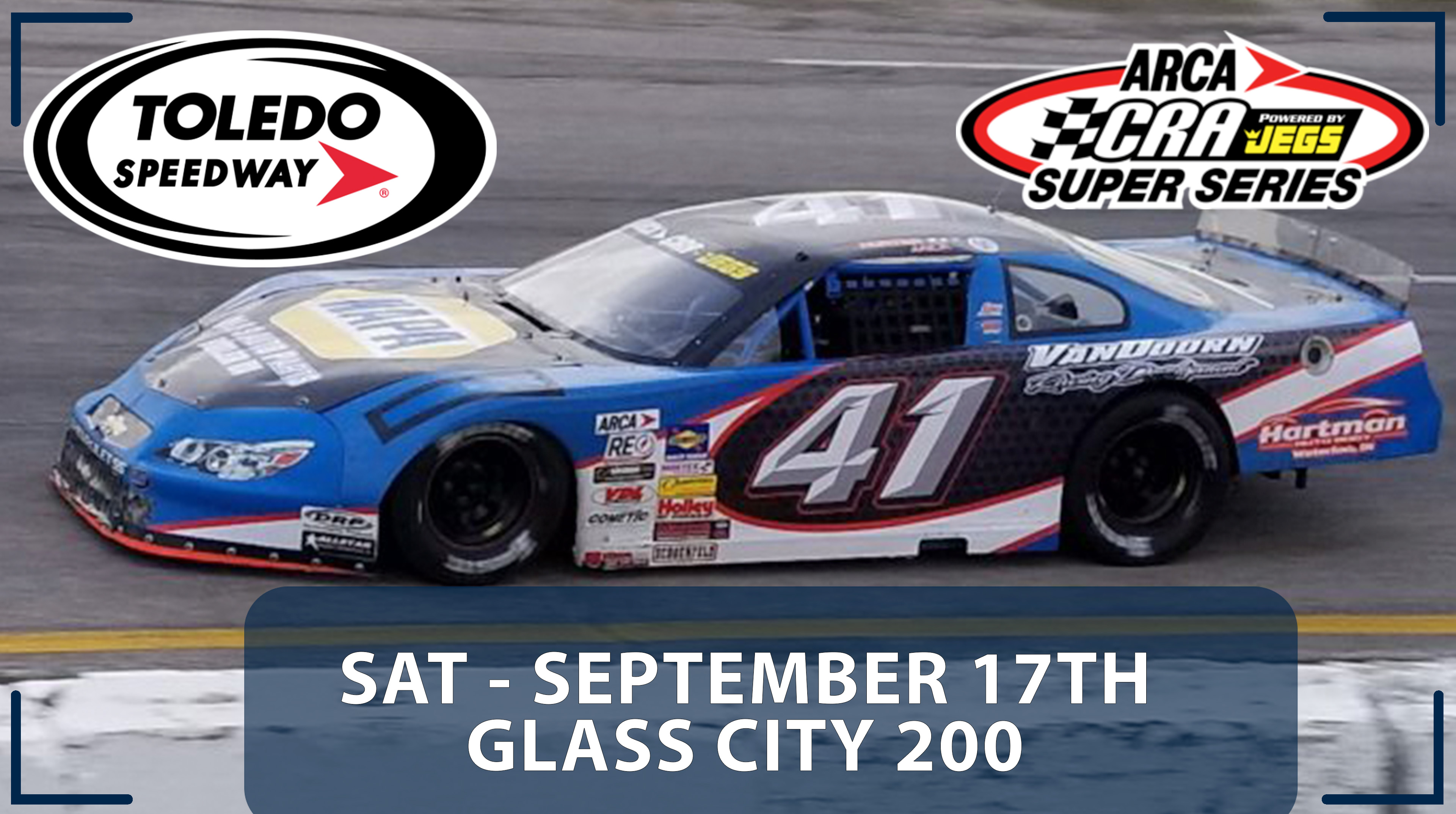 Replay - ARCA/CRA Super Series Glass City 200  at Toledo - 9.17.22