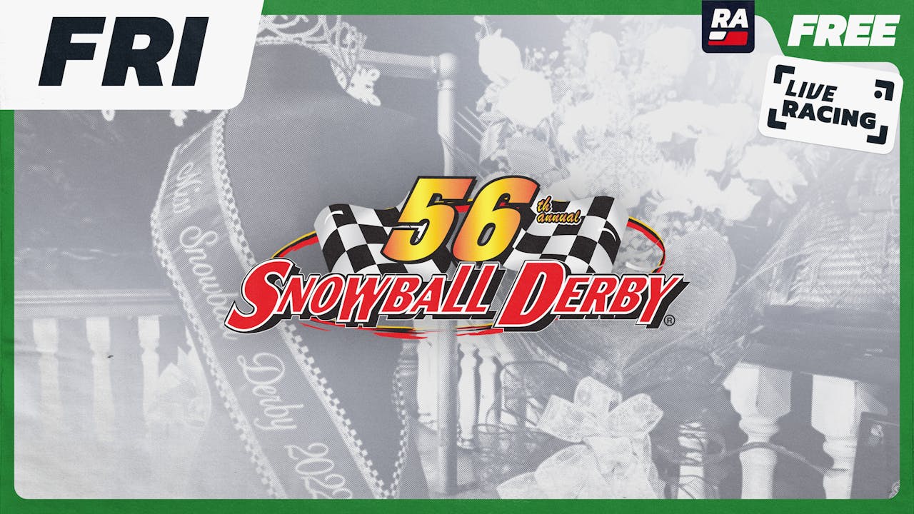 Snowball Racing Lettering REPLAY - Miss Snowball Derby Pageant - 11.17.23 - Racing America | A ...