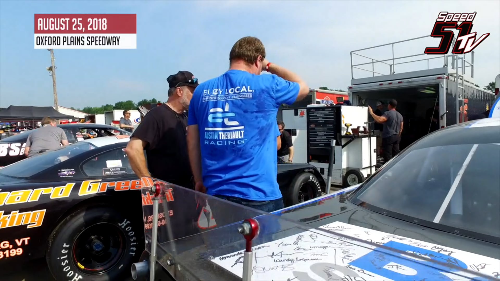 Austin Theriault at the Oxford 250 - 1-on-1