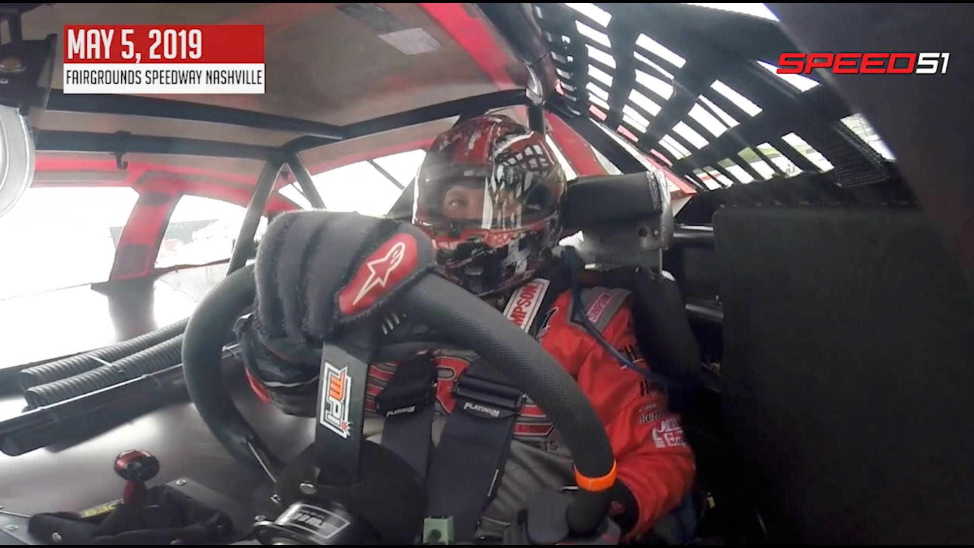 Josh Brock On-Board at Nashville - May 5, 2019