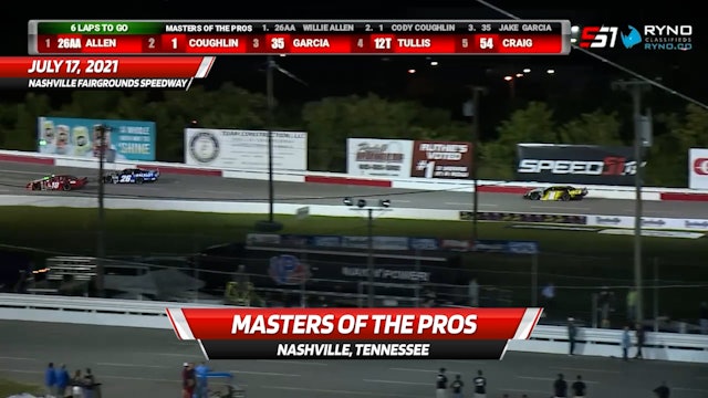 Last Five Laps - 2021 Masters of the Pros 150 at Nashville - 7.17.21.