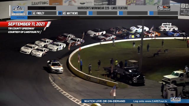 CARS Tour Late Model Stock Cars at Tr...