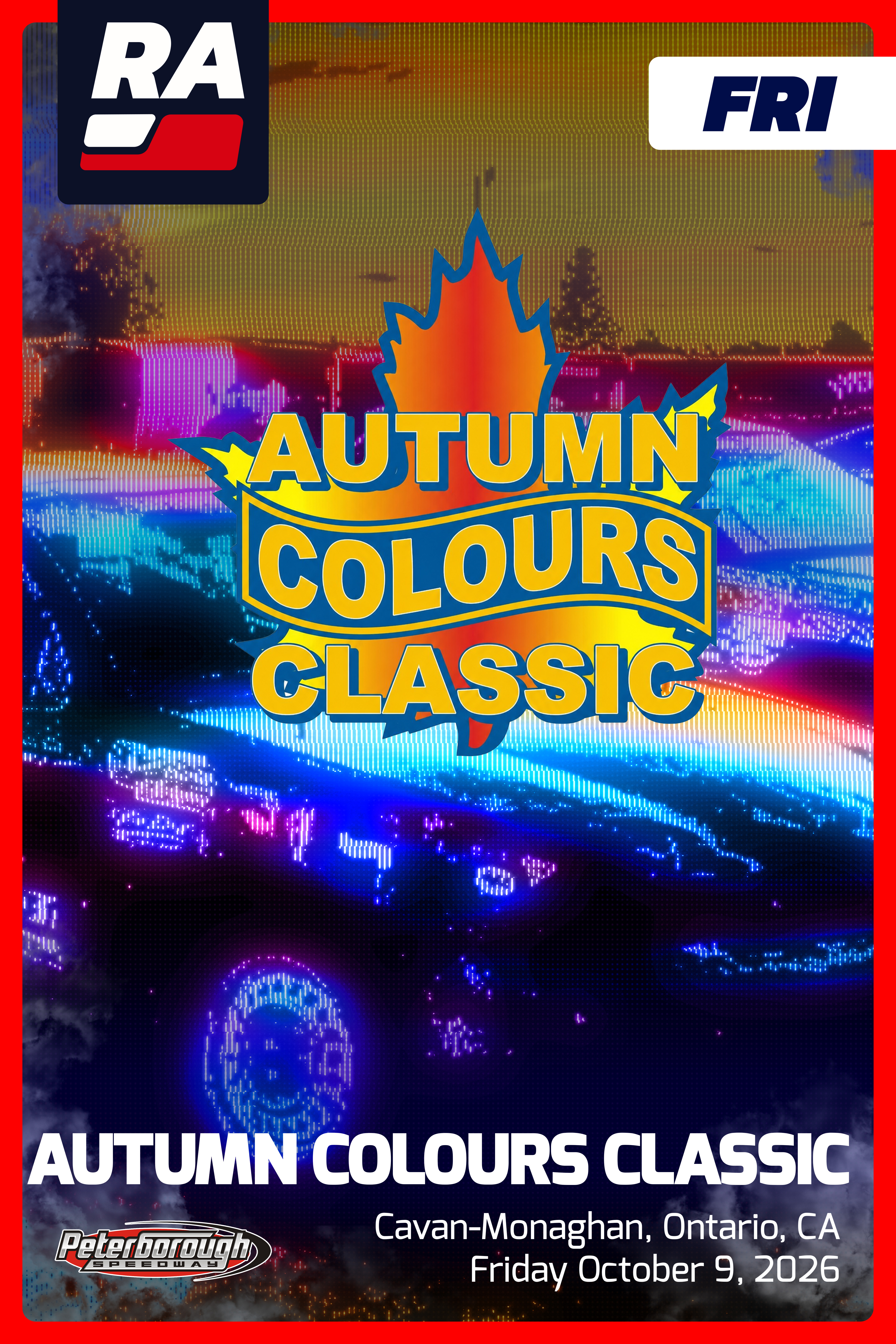 SUB 10.9.26 - Autumn Colors Classic FRIDAY at Peterborough (ON, CAN)
