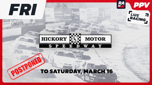 PPV REPLAY - PASS St Patrick's Day 150 Session at Hickory (NC) - 3.16.24