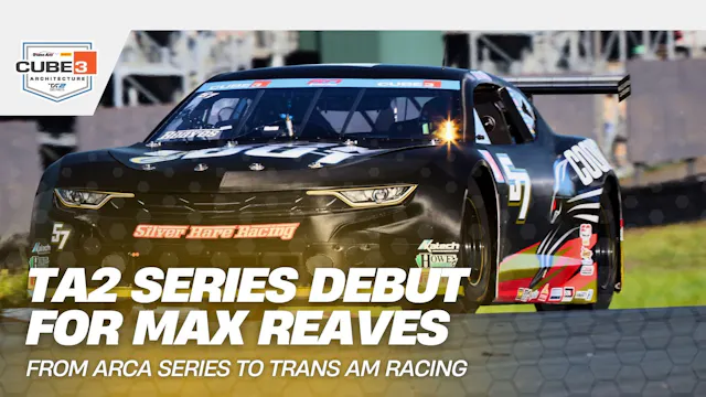 Max Reaves Trans Am Debut at Doublehe...