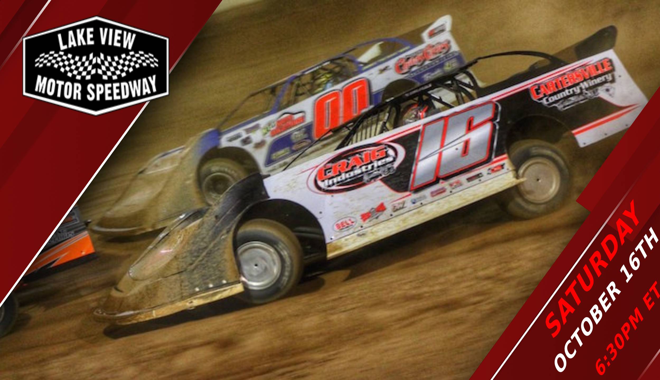 10.16.21 - Carolina Clash Late Models at Lake View - Replay