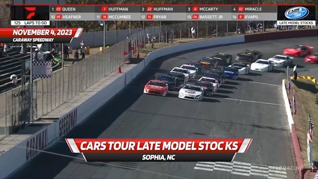 Highlights - CARS Tour Late Model Stocks at Caraway - 11.4.23