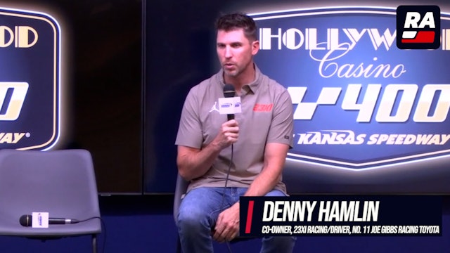 Denny Hamlin Kansas II Post-Race Press Conference