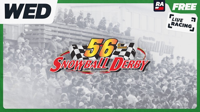 Replay - Snowball Derby Qualifying Draw at 5 Flags (FL) - 11.29.23