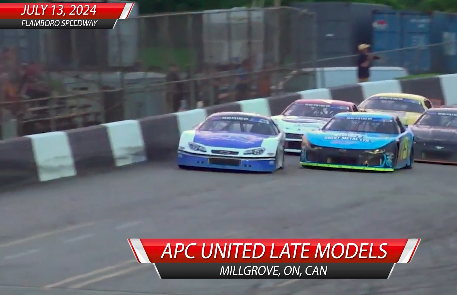 Highlights: APC United Late Models at Flamboro - 7.13.24
