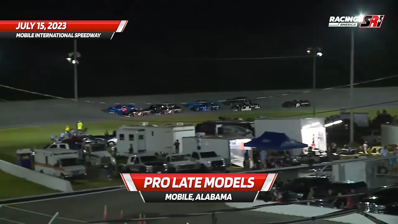 Highlights - Pro Late Models at Mobile International Speedway - 7.15.23 ...