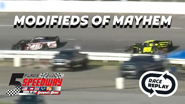 Race Replay: Modifieds of Mayhem at 5 Flags (FL) - 3.25.23