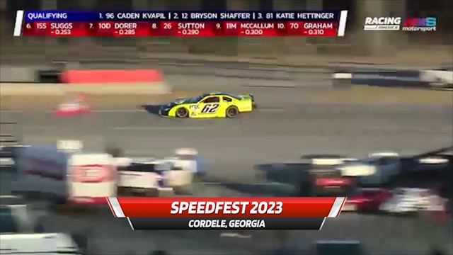 Highlights - SpeedFest SLM & PLM Qualifying at Cordele - 1.27.23
