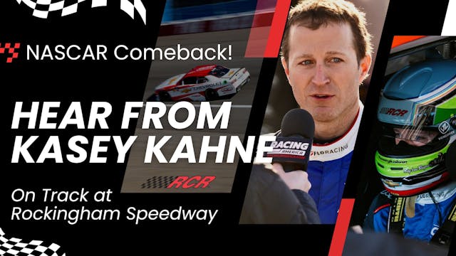 Kasey Kahne makes his NASCAR return!