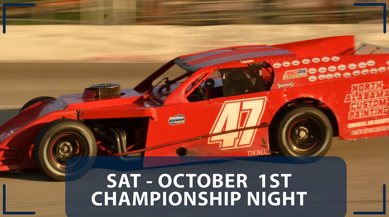 Replay - Championship Night at Huntsville - 10.1.22 - Racing America ...