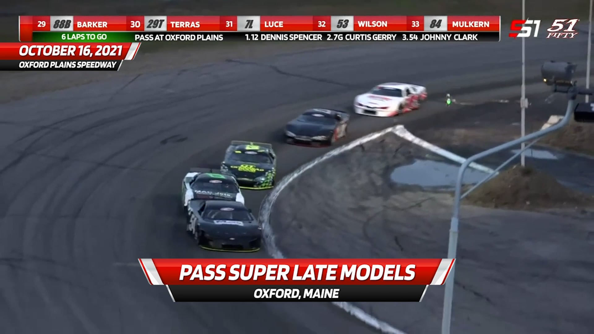 PASS Super Late Models at Oxford - Last Five Laps - October 16, 2021