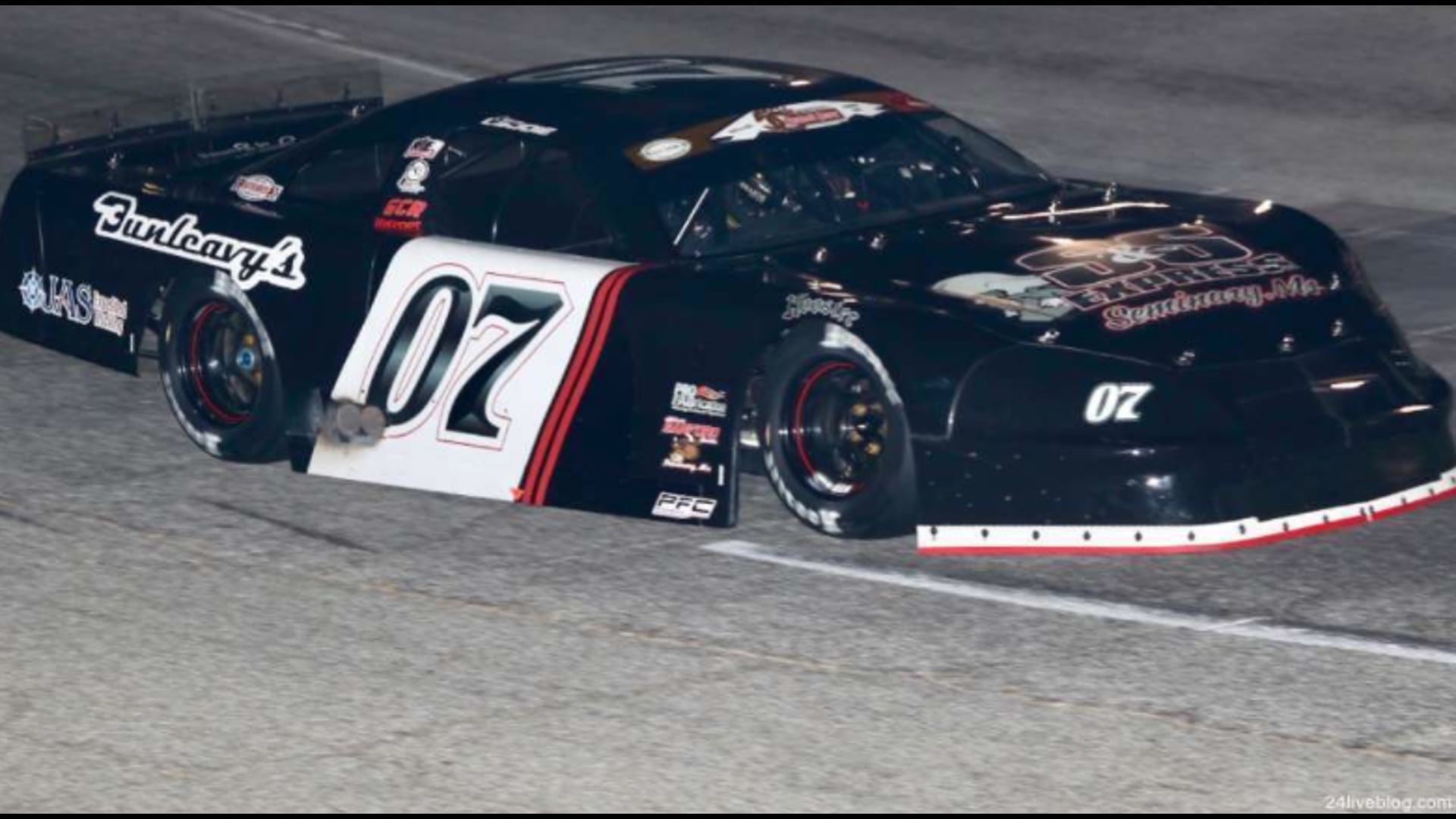 2017 Snowball Derby - Five Flags - Corey LaJoie - On-Board