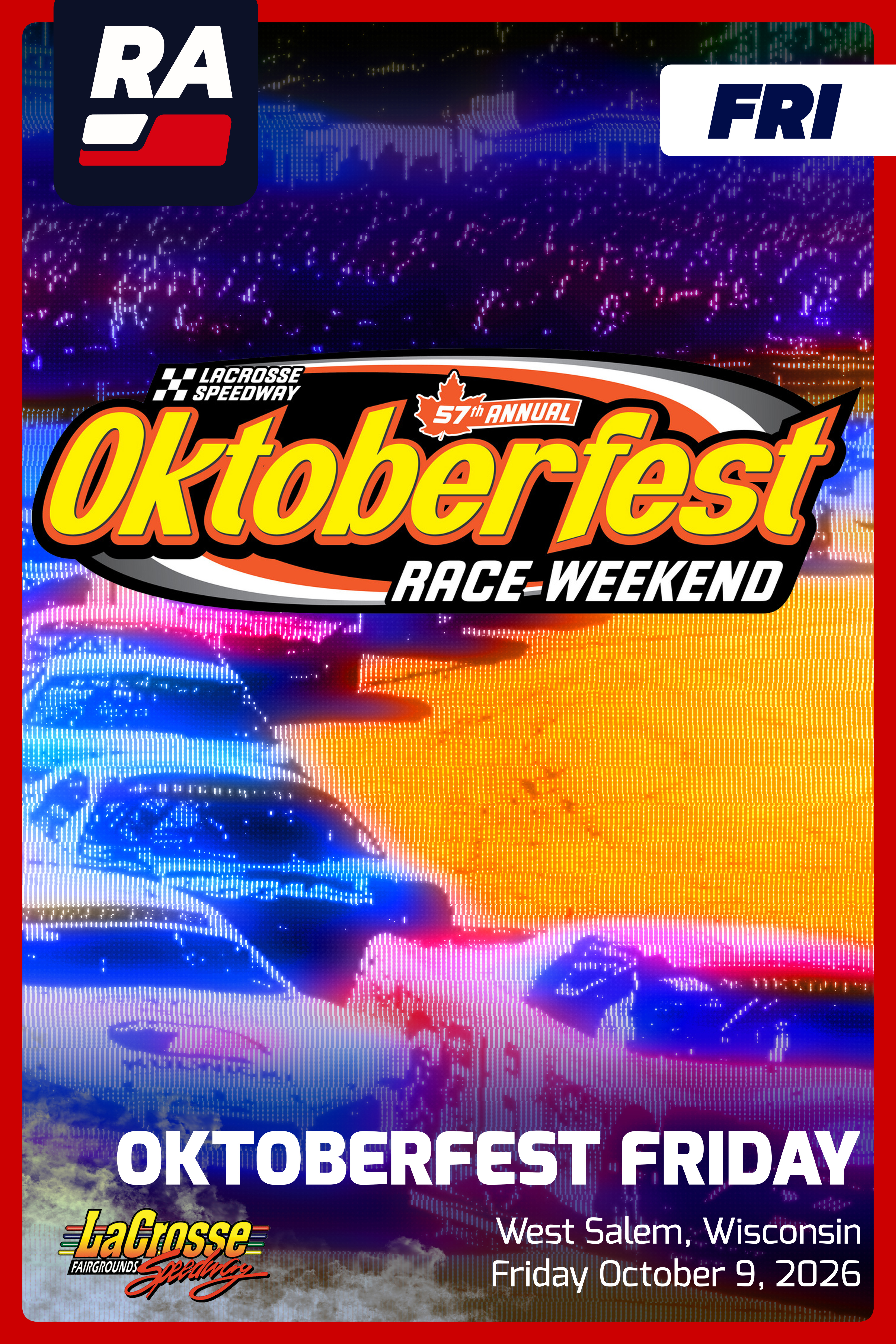 SUB 10.9.26 - Oktoberfest FRIDAY at LaCrosse Fairgrounds (WI)