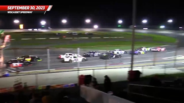 Highlights - Late Model Sportsman at Wiscasset - 9.30.23