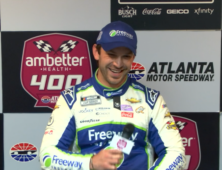 Trackhouse Racing Post-Atlanta Media Center