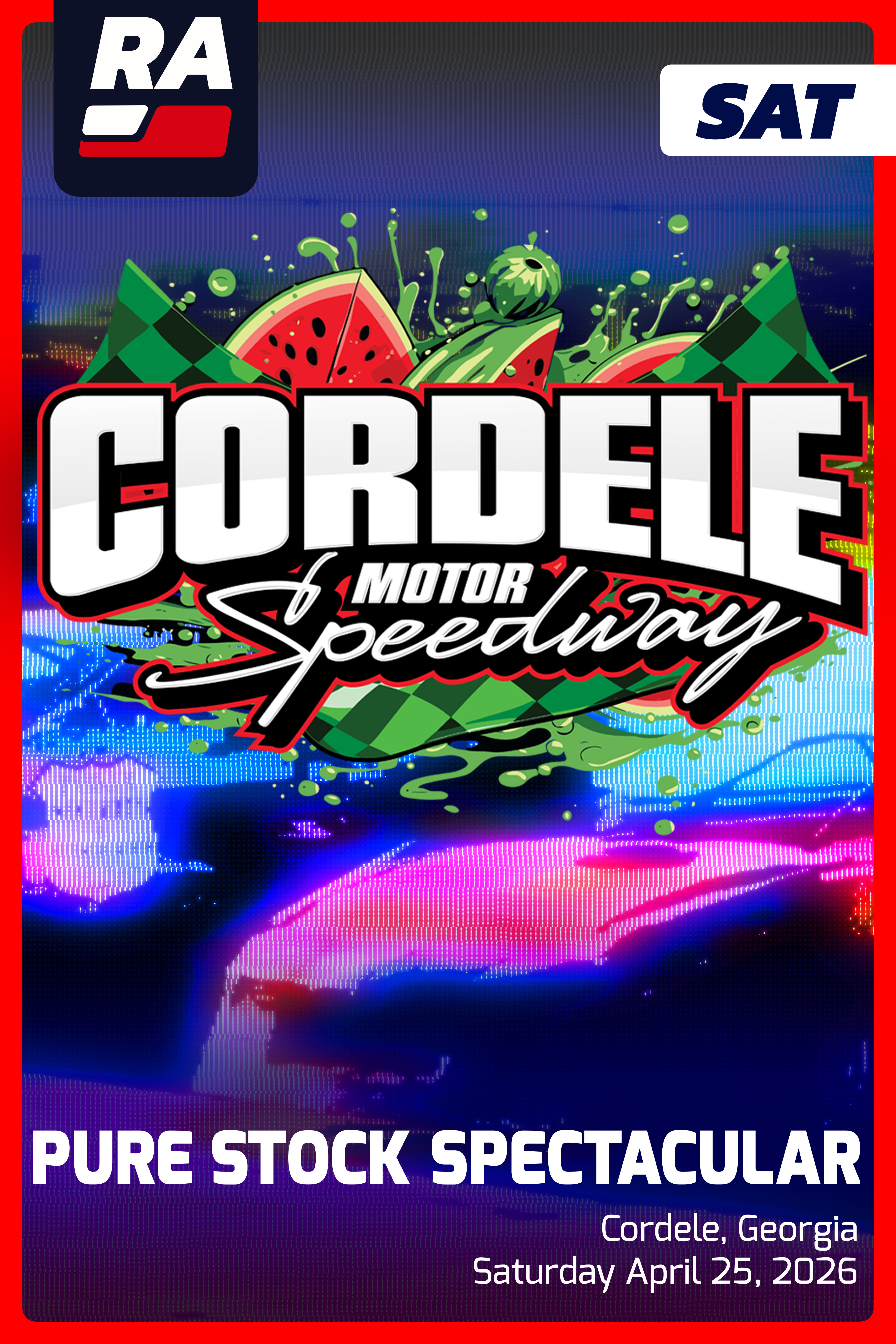 SUB 4.25.26 - Pure Stock Spectacular at Cordele (GA)