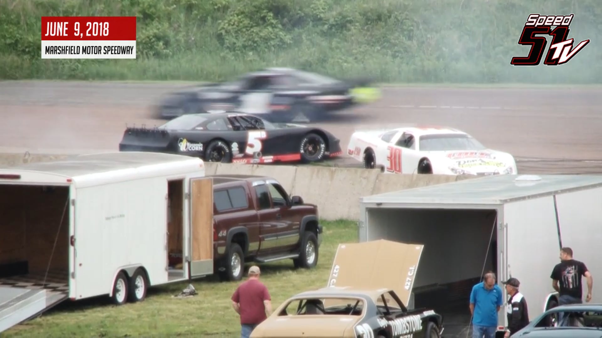 TUNDRA Super Late Models at Marshfield - Highlights June 9, 2018