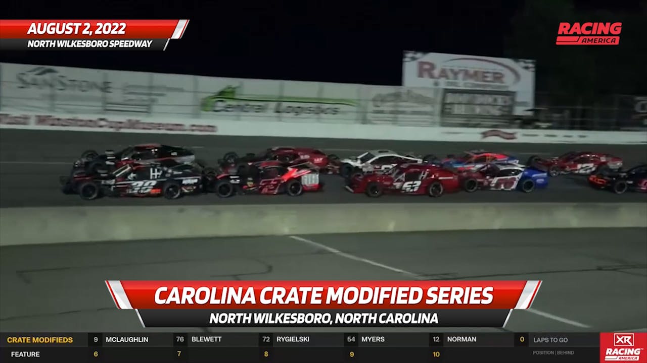 Highlights Carolina Crate Modified Series at North Wilkesboro 8.2.