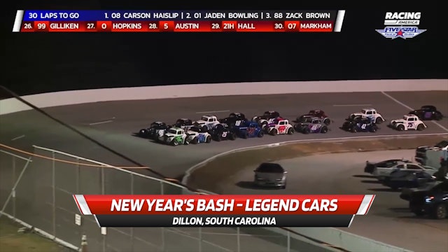Highlights - New Year's Bash - Legend Cars at Dillon - 1.7.23