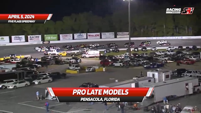 Highlights - Allen Turner Pro Late Models at Five Flags Speedway - 4.5.24