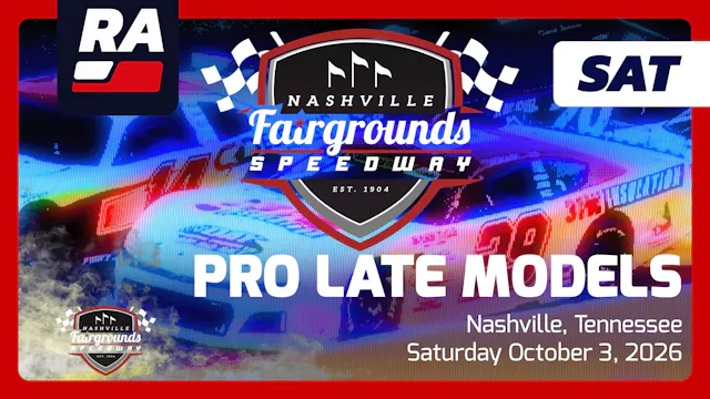 REPLAY - Pro Late Models at Nashville...