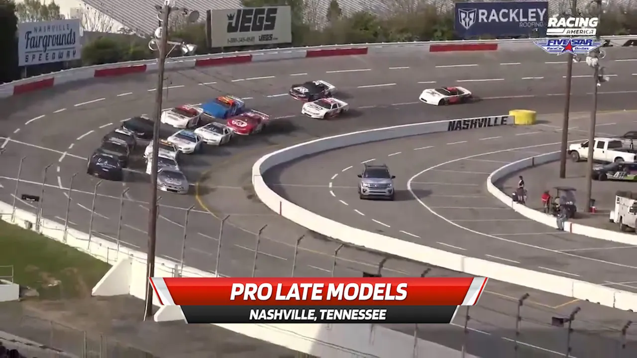 Highlights - Pro Late Models at Nashville Fairgrounds Speedway - 4.7.24 ...