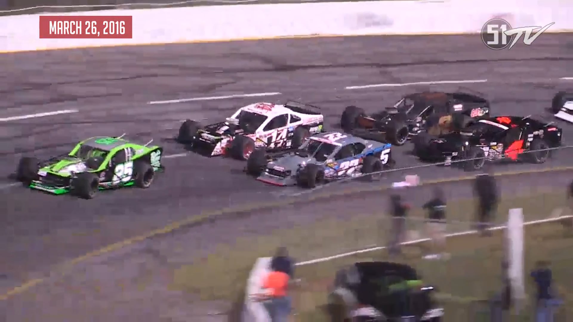 Southern Modified Racing Series at Hickory - Highlights - March 26, 2016