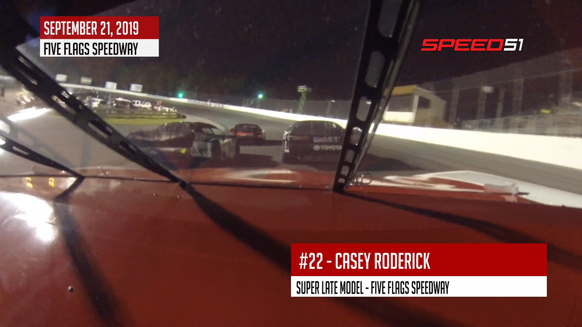 Blizzard Series at Five Flags - Casey Roderick On-Board - Sept. 21, 2019