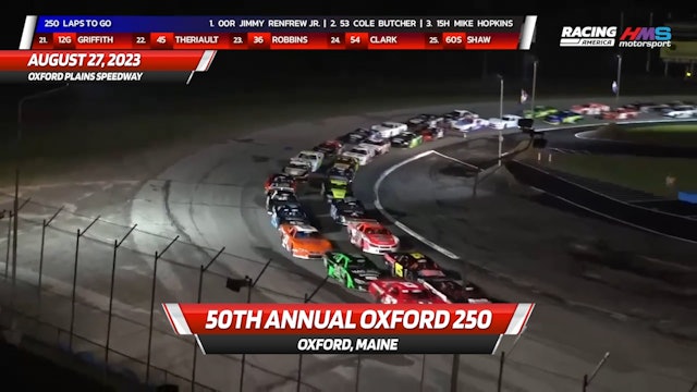 Highlights - 50th Annual Oxford 250 at Oxford Plains Speedway - 8.27.23